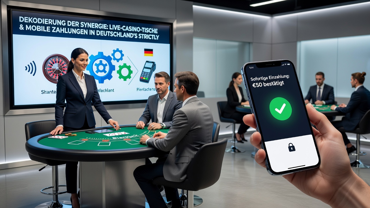Mobile Zahlungsflüsse bei Live-Dealer-Spielen unter deutscher Regulierung