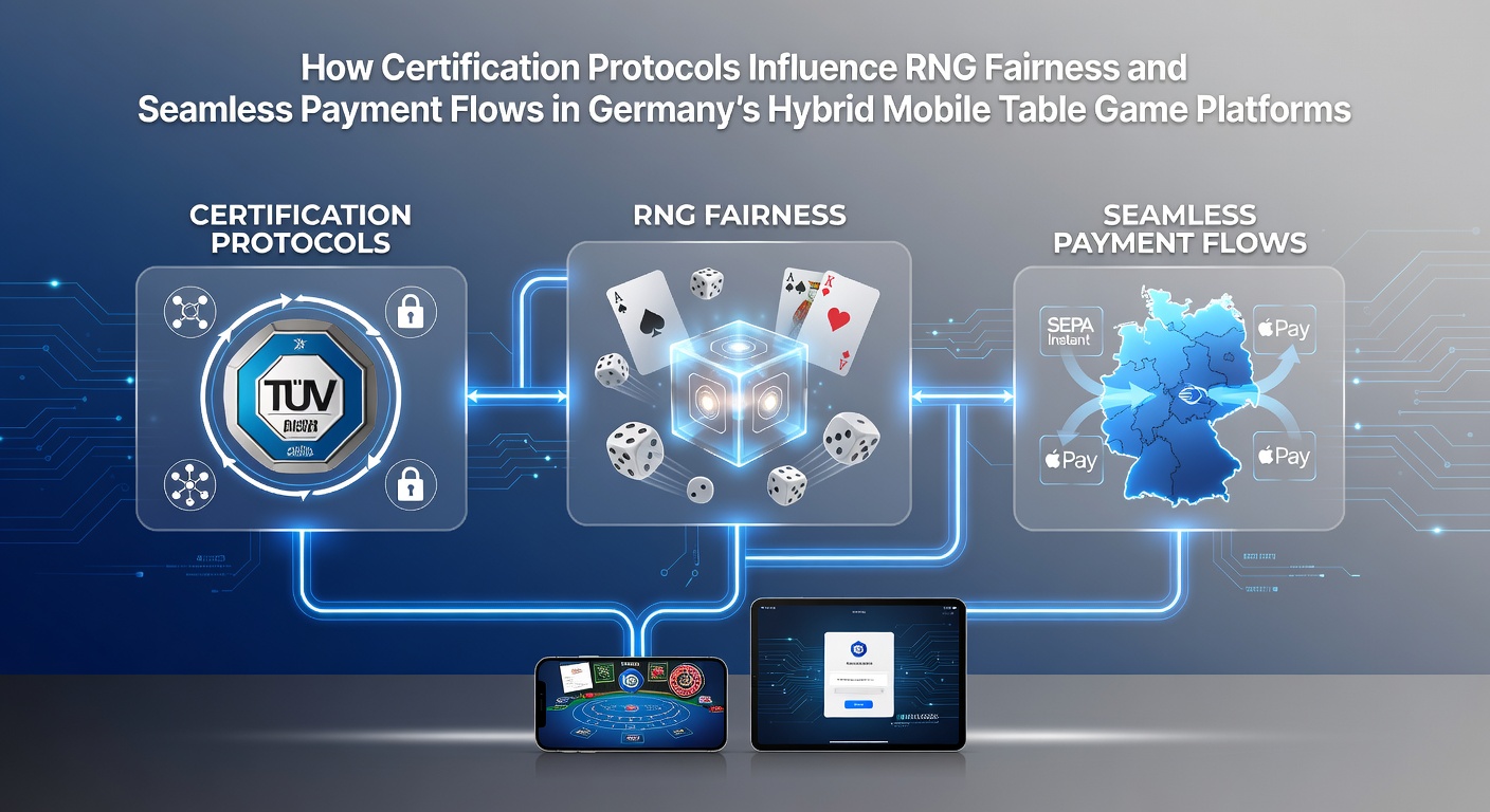 Zertifizierungsprotokolle für RNG und Zahlungssysteme in deutschen mobilen Casino-Plattformen