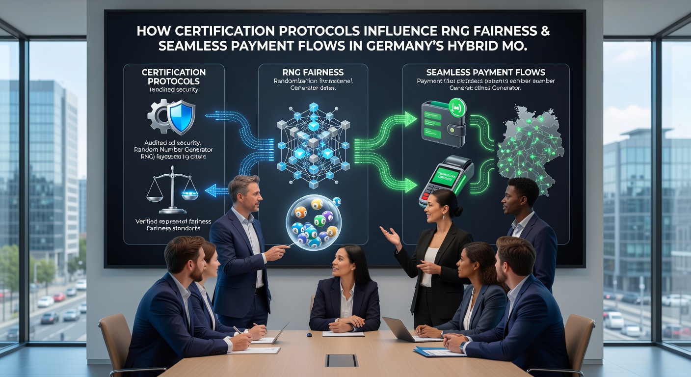 Sichere Zahlungsströme und RNG-Integration in hybriden mobilen Tischspielen