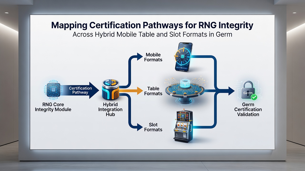 Detailansicht der Zertifizierungsprotokolle für mobile Hybridspiele