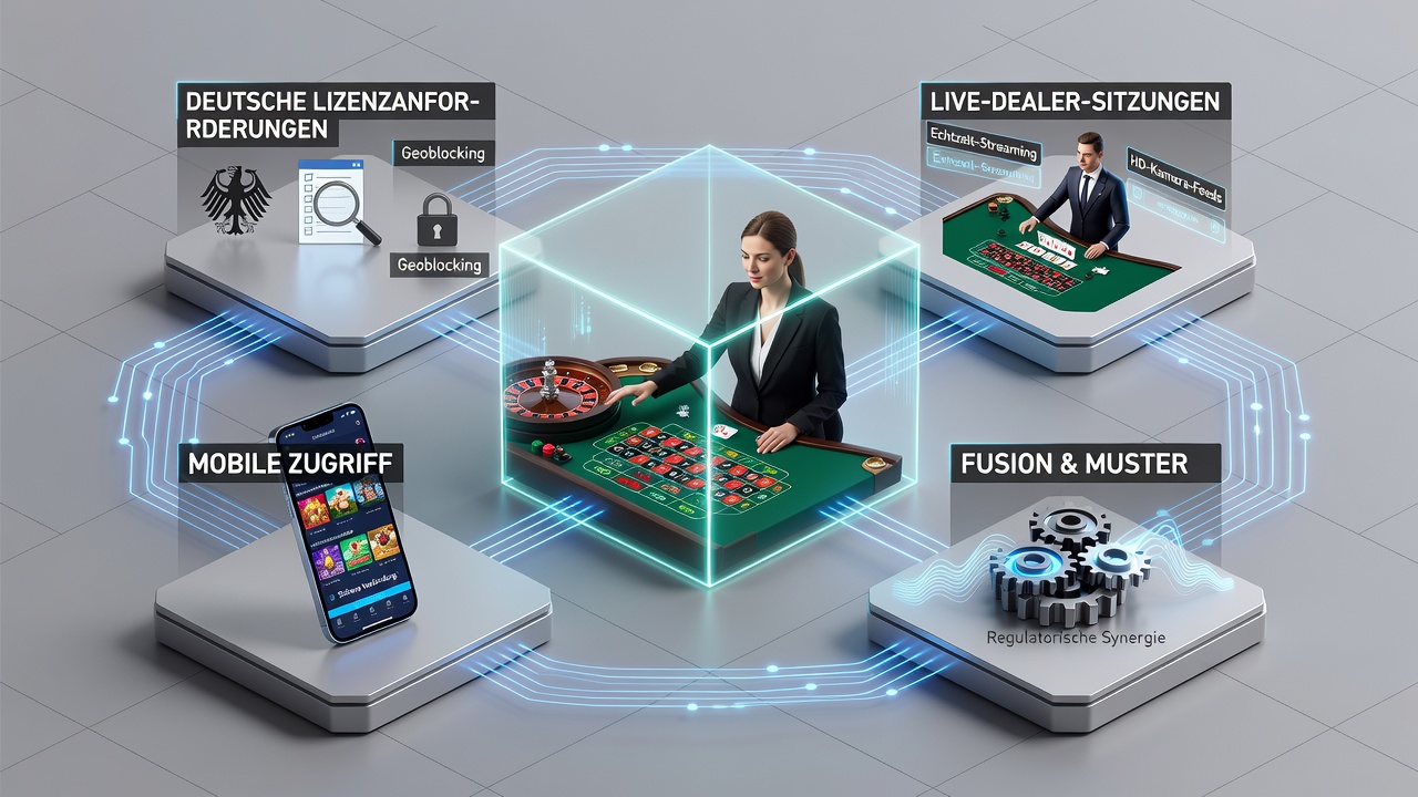Darstellung mobiler Live-Dealer-Schnittstellen in regulierten deutschen Casinos