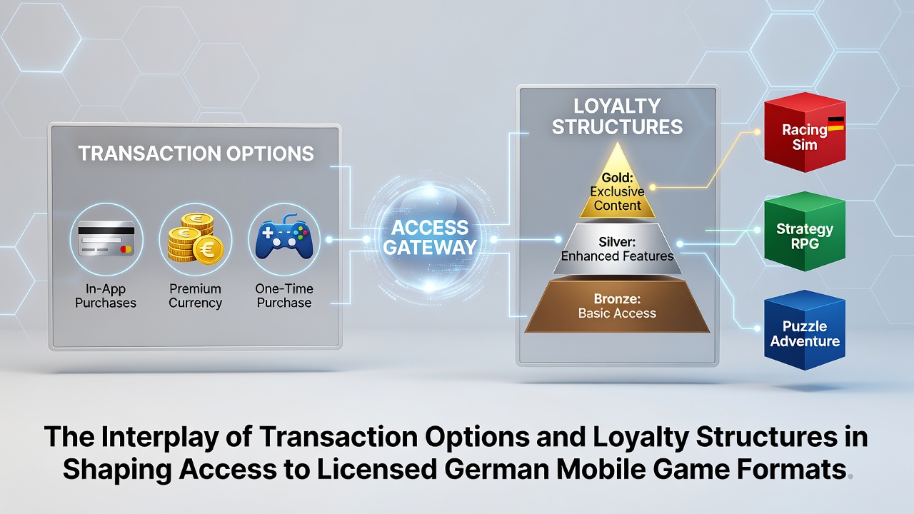 Illustration der mobilen Transaktionsflüsse und Loyalitätsmechanismen in deutschen lizenzierten Spielumgebungen