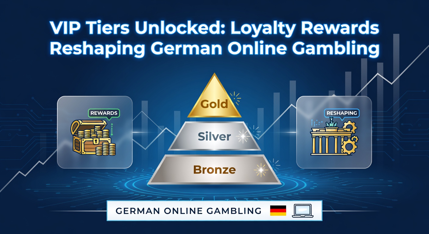 Darstellung eines VIP-Treppenaufstiegs in einem Online-Casino mit goldenen Stufen und Belohnungen